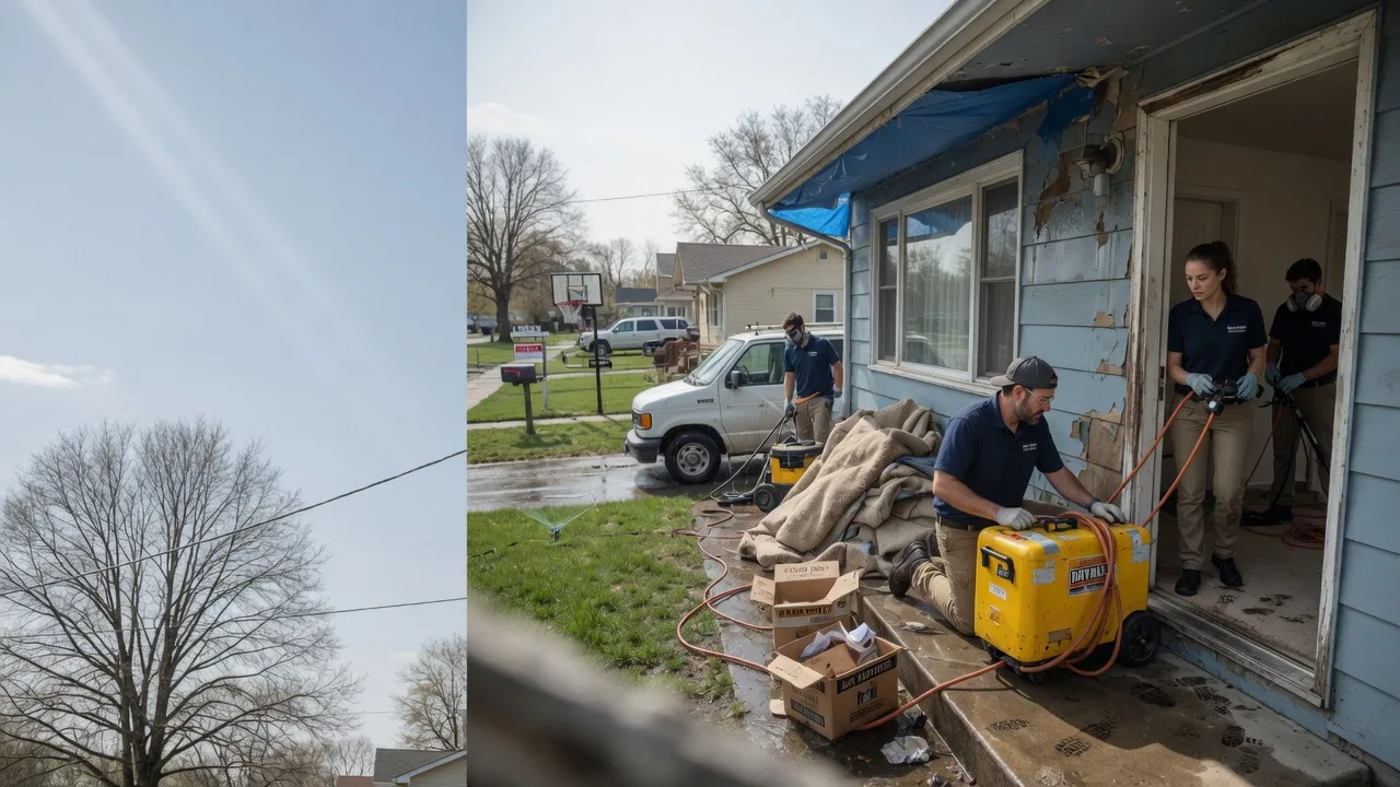 Basement Flood Cleanup in Willow Island, NE near me